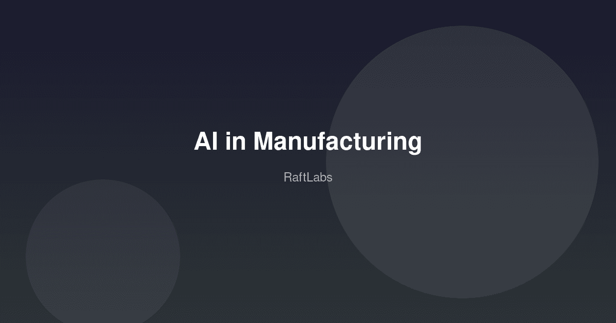 AI in Manufacturing: What Actually Works on the Plant Floor