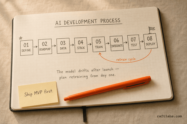 AI Application Development: Step-by-Step Guide 2026