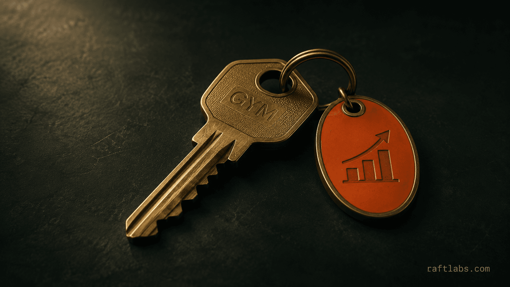 Printed gym membership form with a brass pen resting across it - AI for fitness and wellness operations