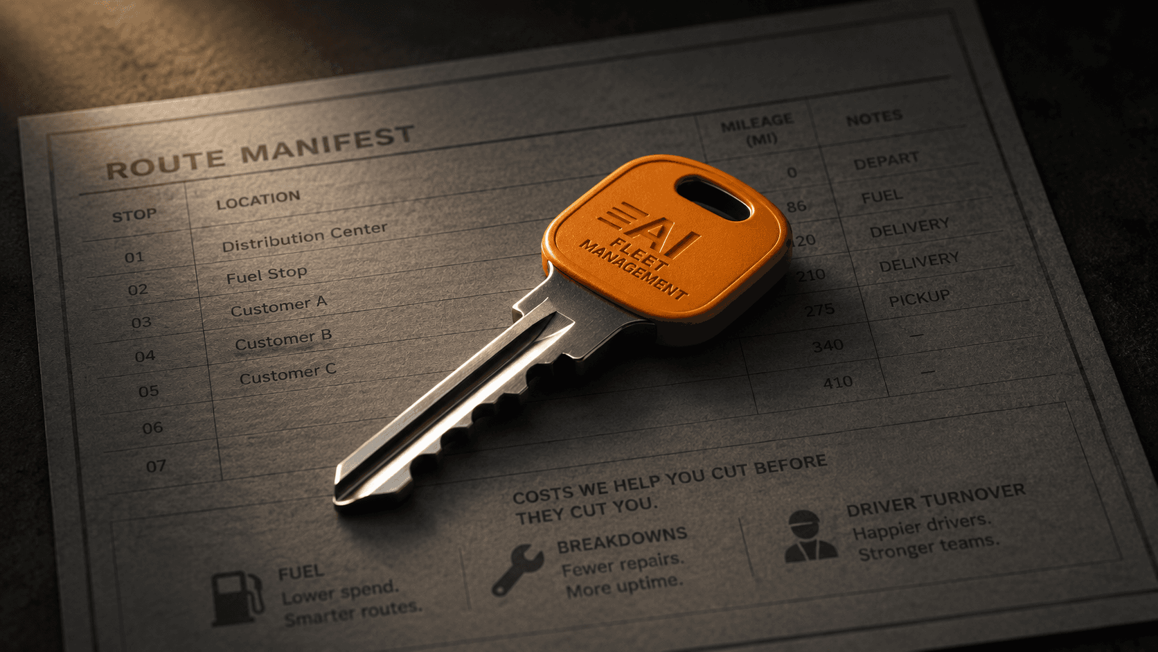 AI for fleet management: Cut costs before they cut you