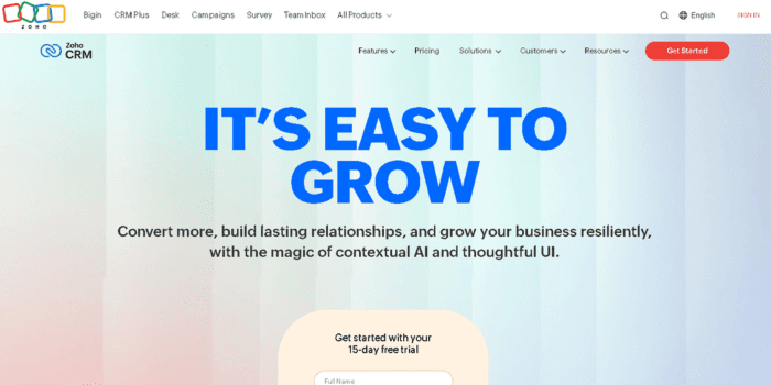 Zoho CRM