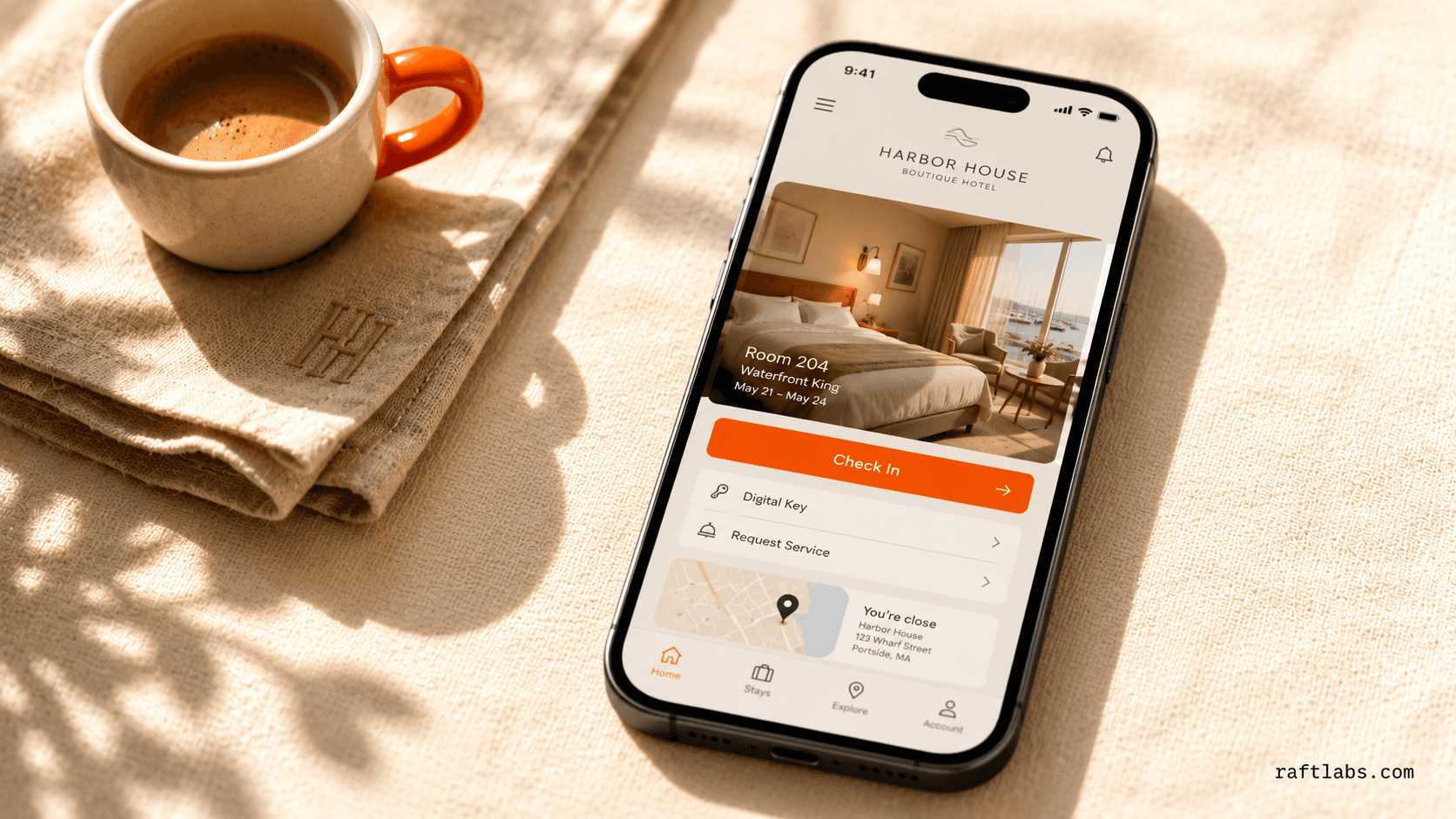 Benefits of mobile apps for hospitality