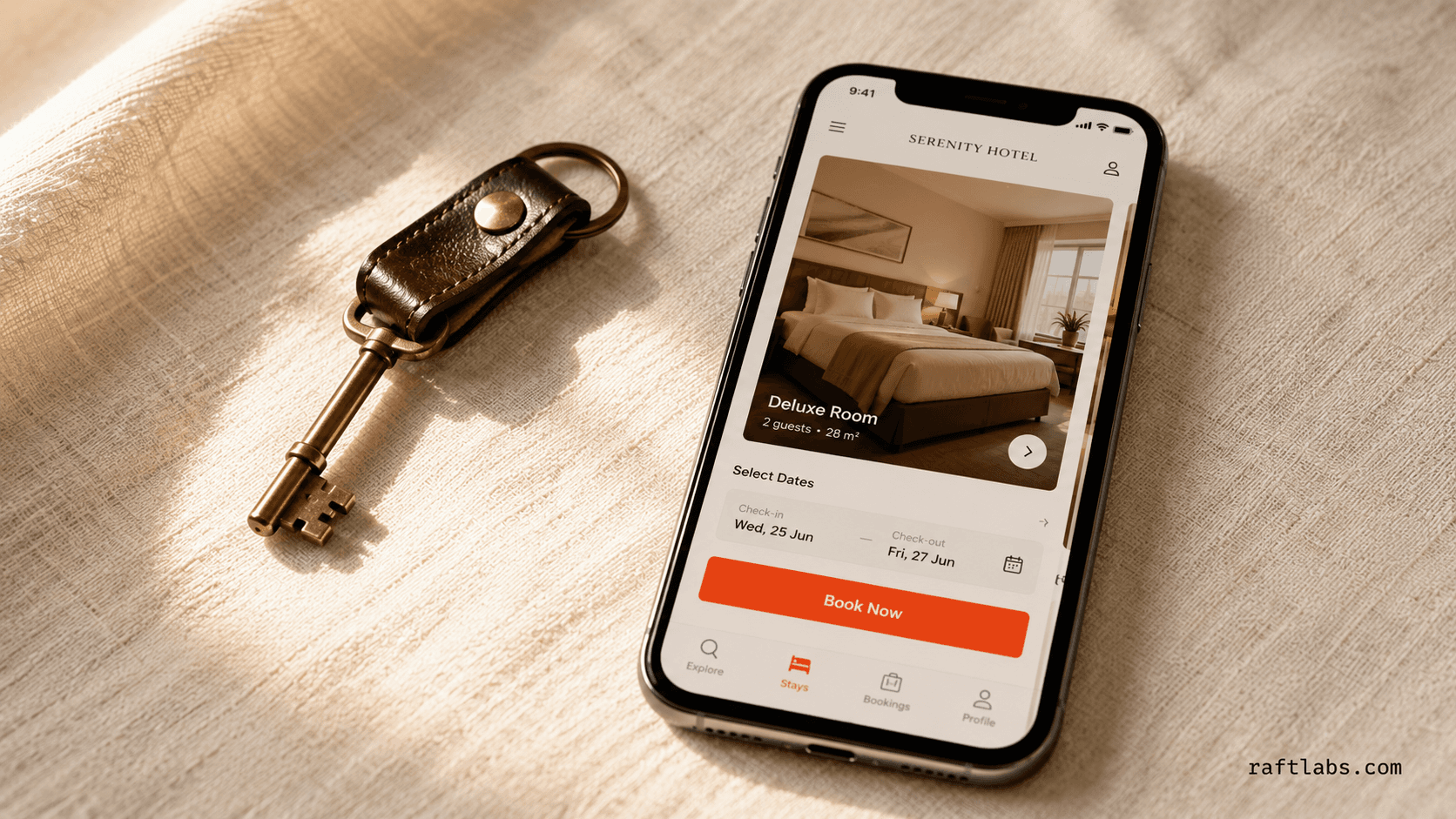 Features of a hotel booking app