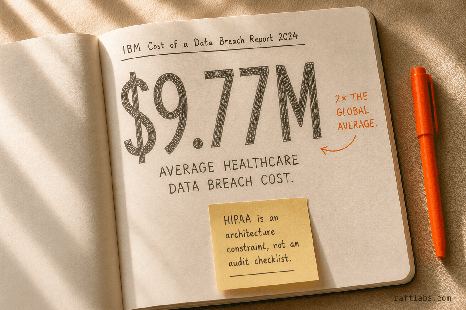 Healthcare data breach costs $9.77M on average — IBM 2024 report