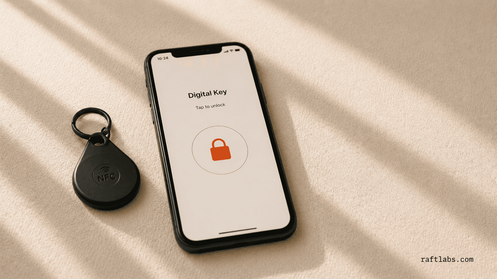 Digital key system in apartments