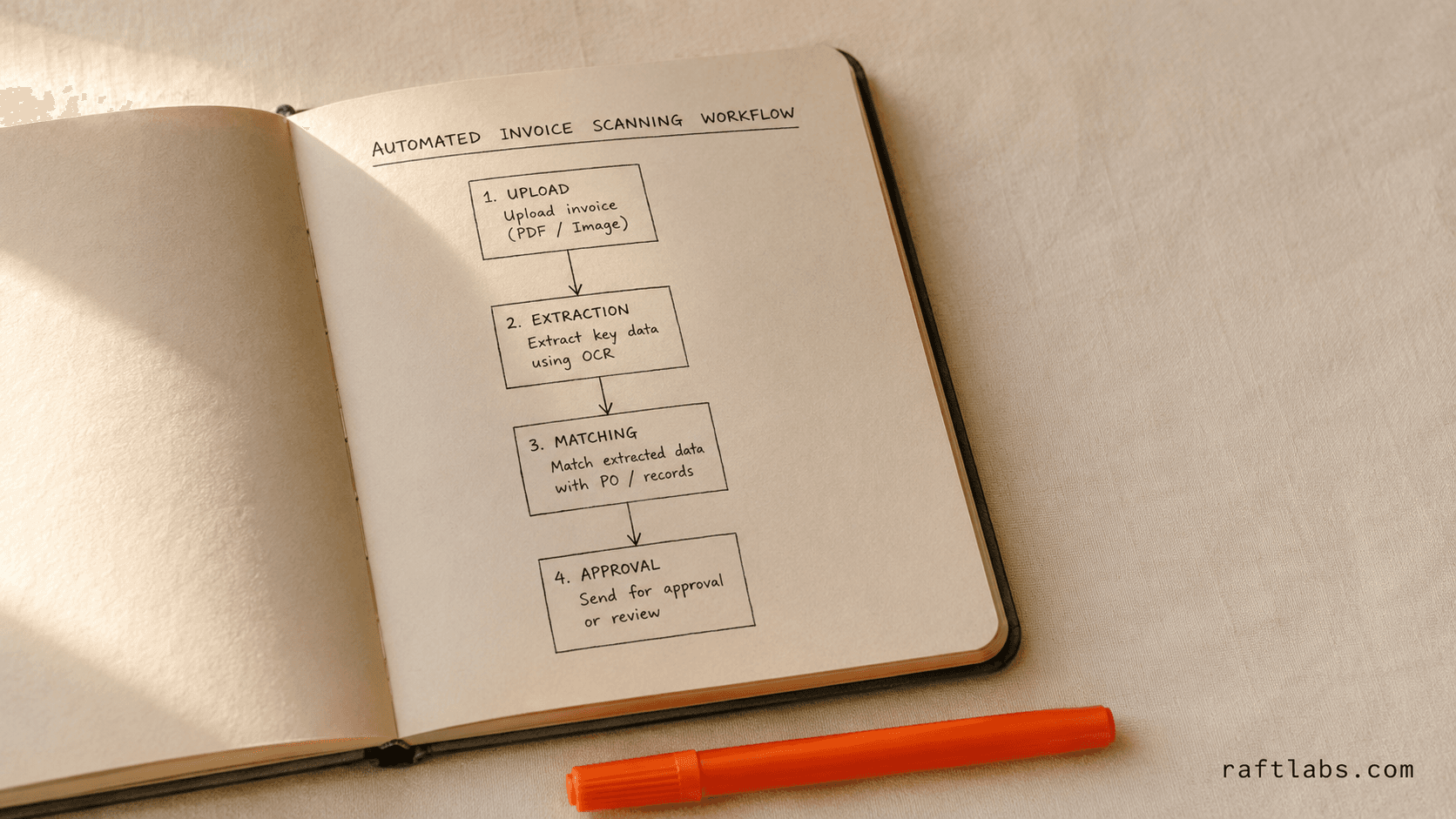 Automated Invoice Scanning Workflow