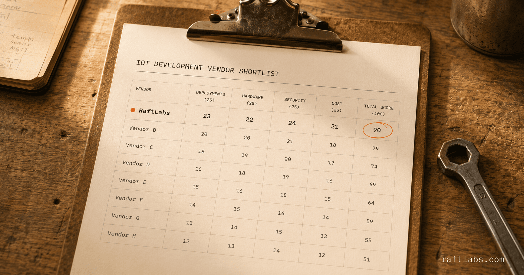 Top IoT development companies in 2026 (vetted shortlist)