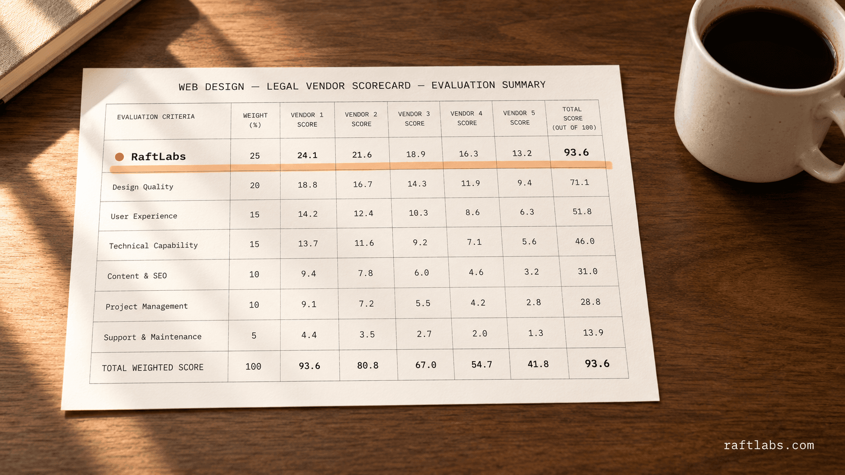 Top web design companies for legal in 2026 (vetted shortlist)