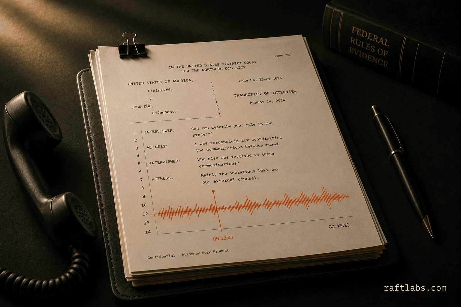 Voice AI for legal: automating client intake, transcription, and compliance calls