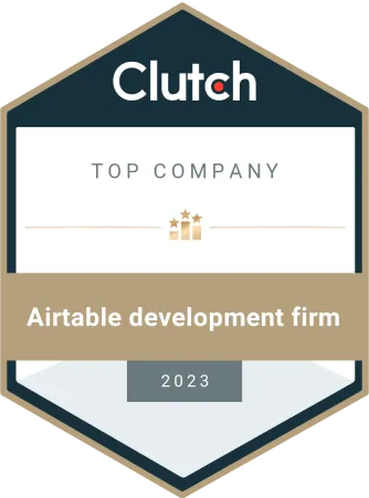 Clutch Top company Airtable development firm 2022