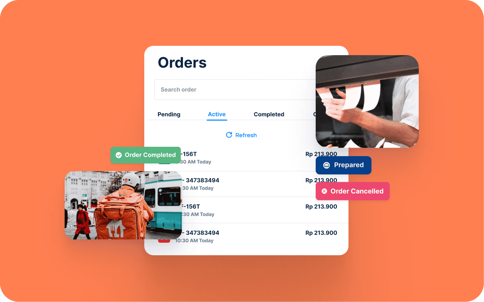 Food Order Management Platform