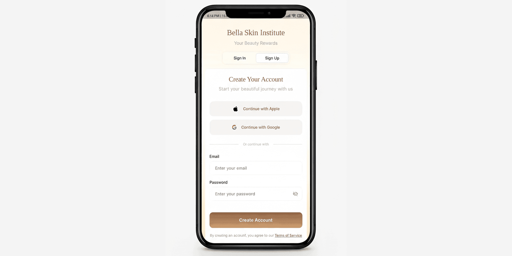 User Account & Profile