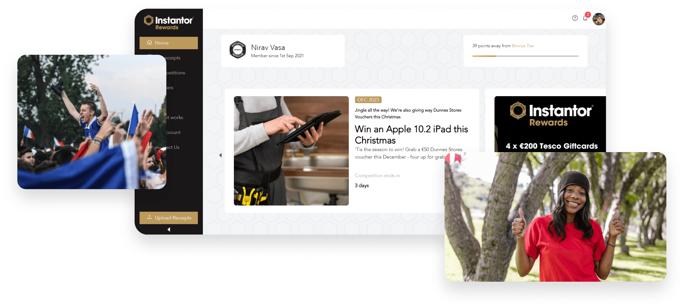 Receipt Scanning Loyalty and Rewards Web and Mobile App