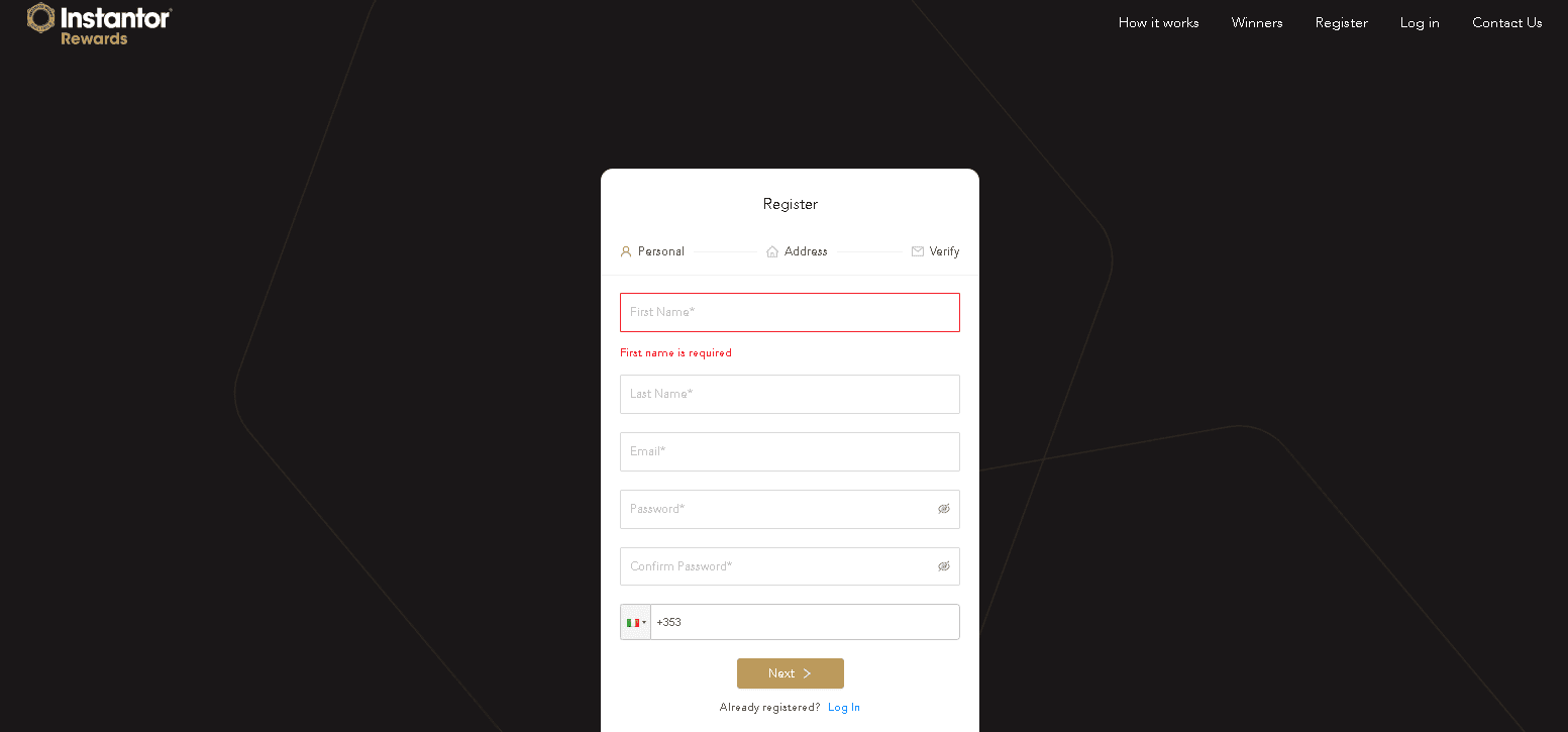 Registration
