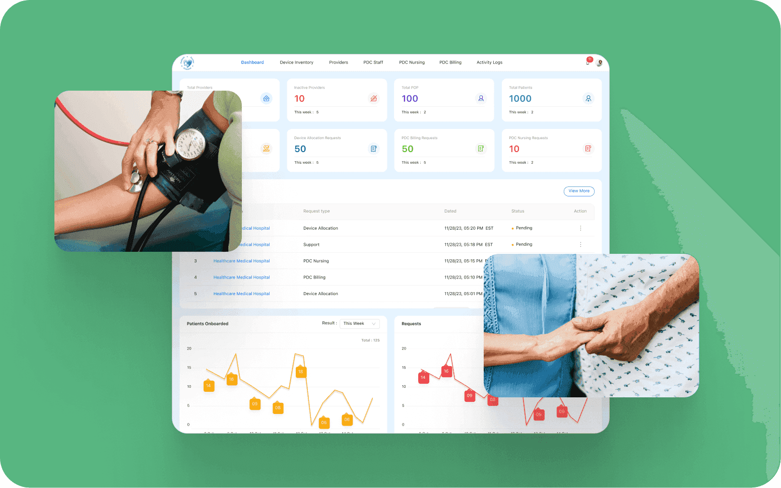 Remote Patient Monitoring App Development for Senior Patients