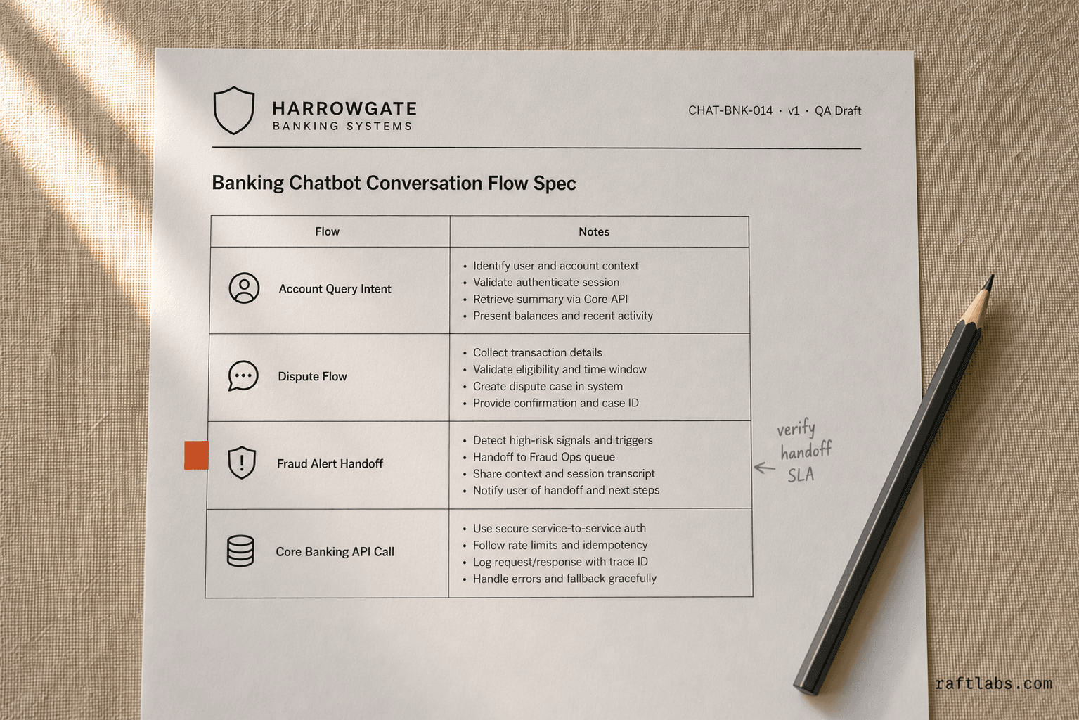 AI Chatbot for Banking and Fintech