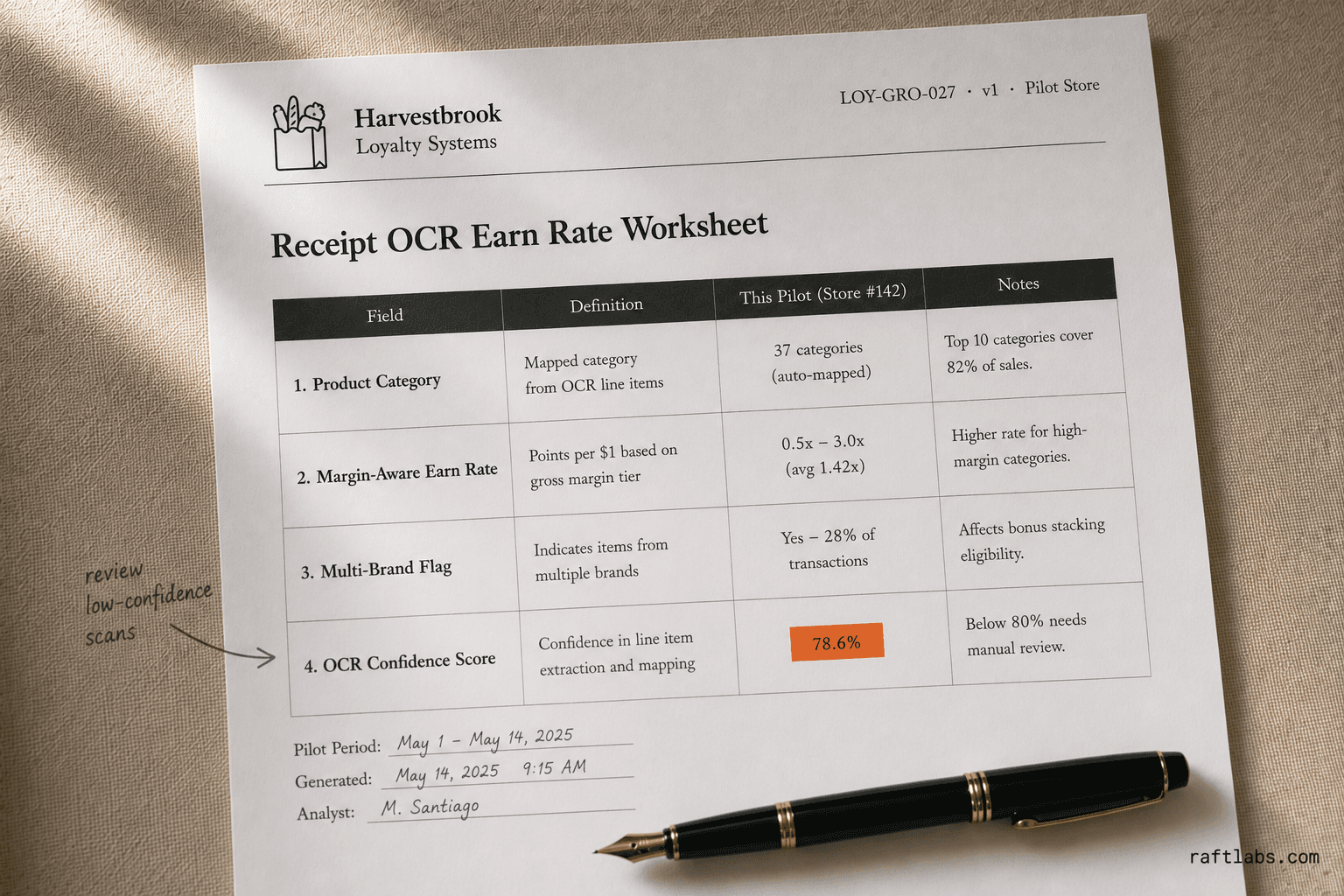 Grocery Loyalty Program Development