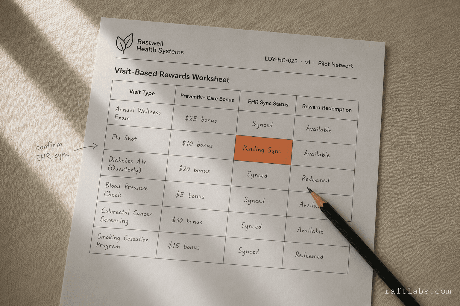 Healthcare Loyalty Program Development