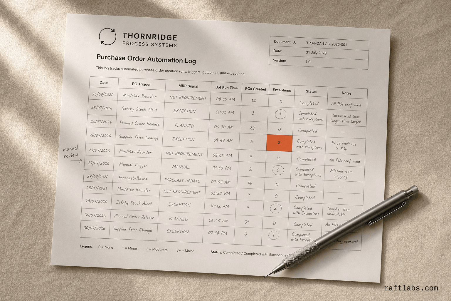 RPA in Manufacturing