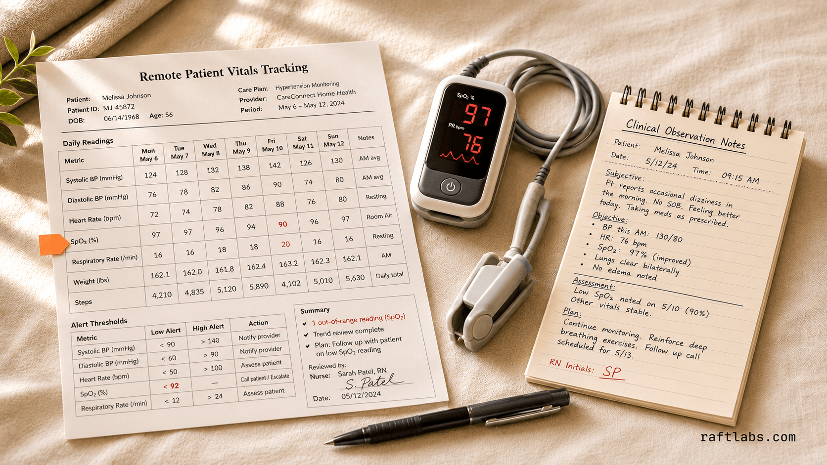 Remote Patient Monitoring Development