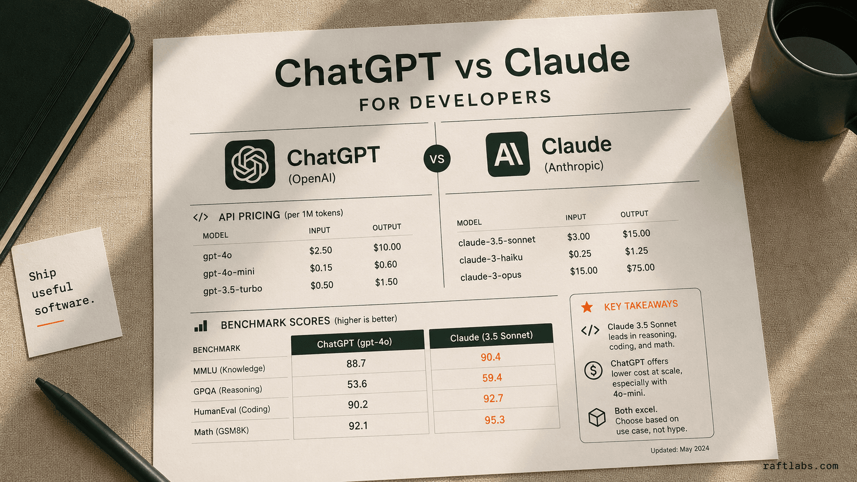 ChatGPT vs Claude: Which LLM Should You Build On?