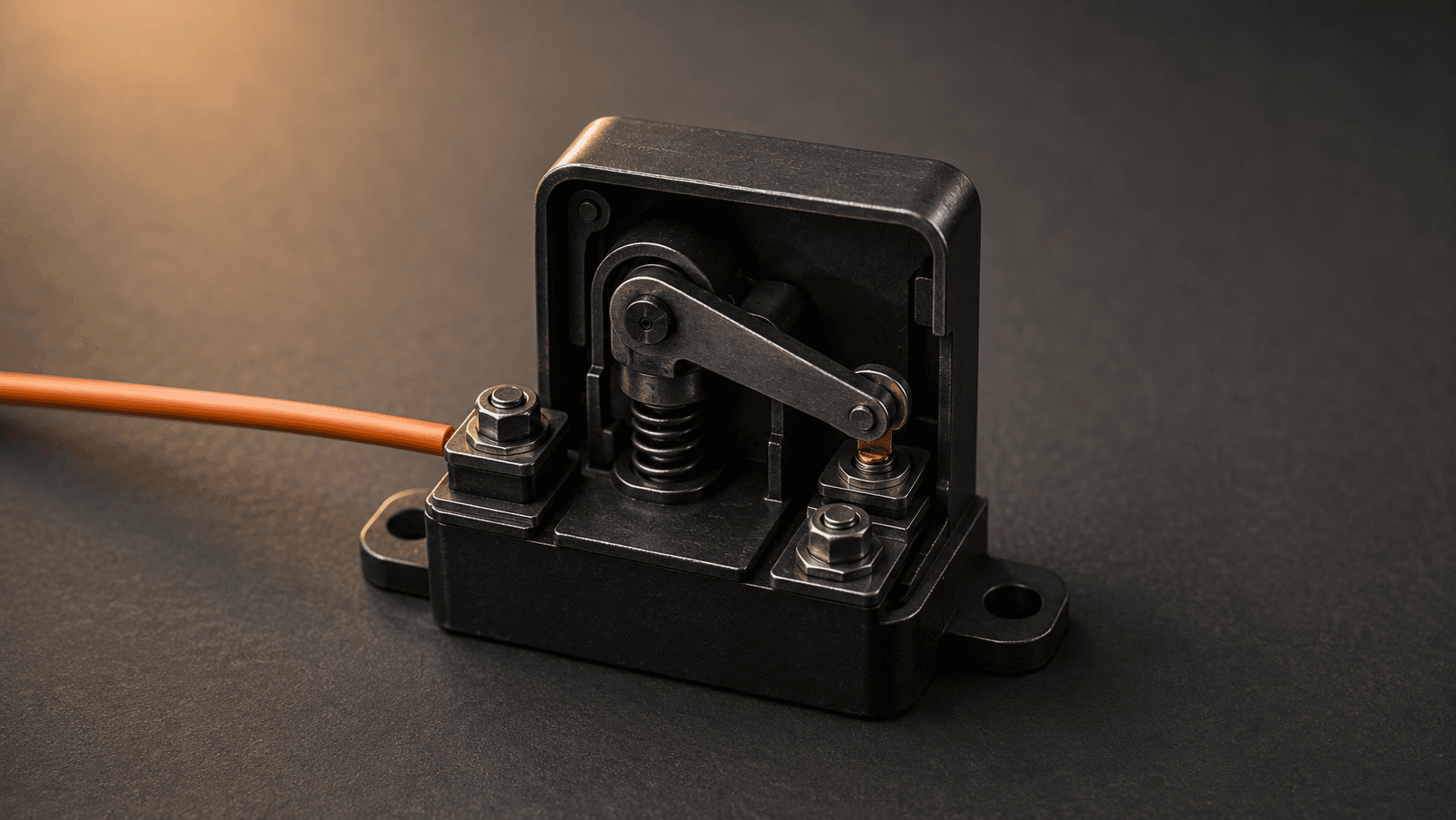 mechanical relay switch routing a signal - what is an AI agent