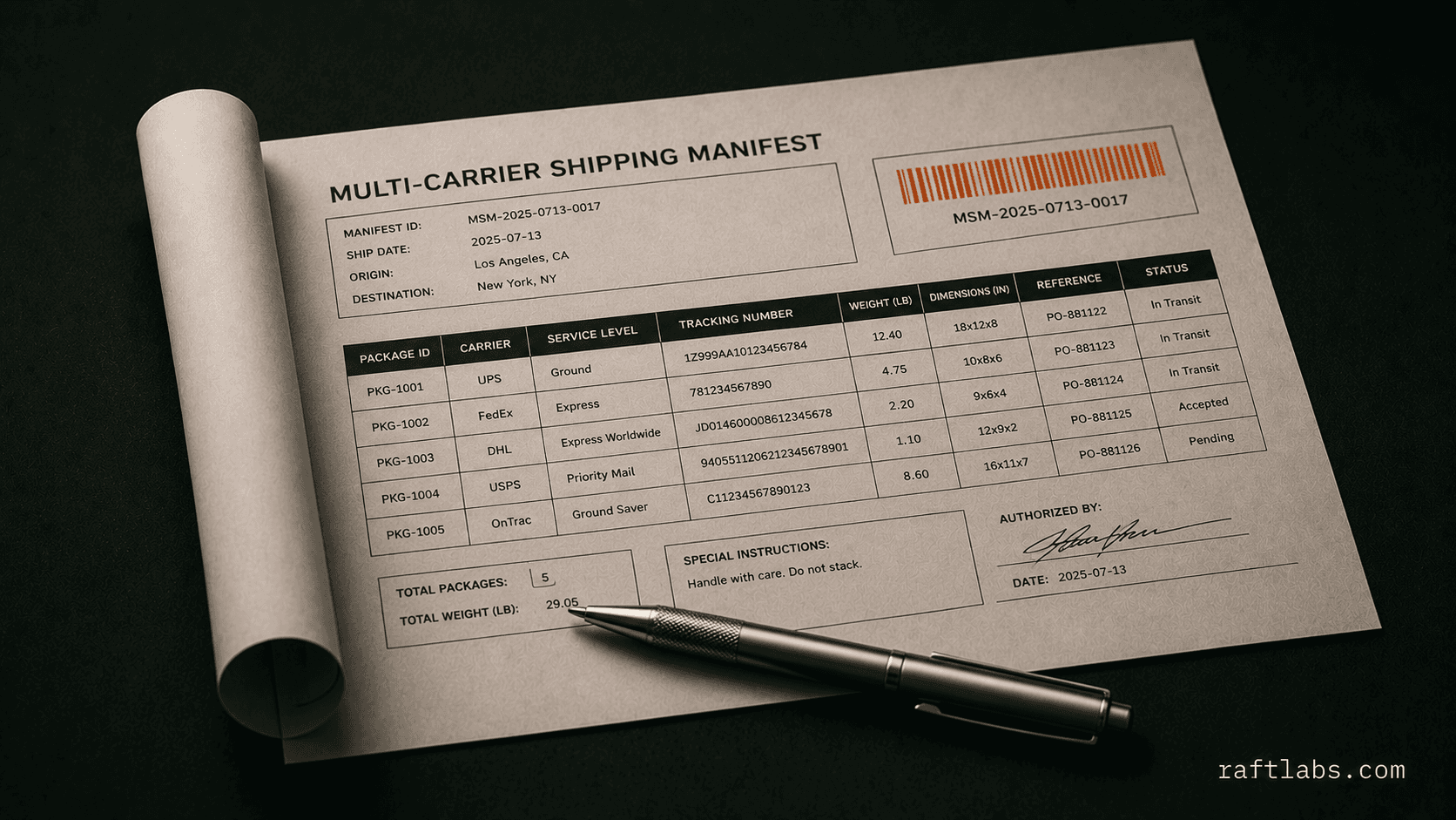 Logistics
