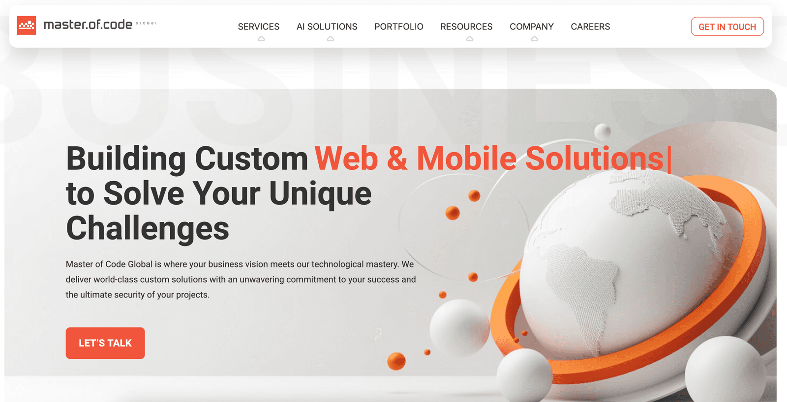 masterofcode homepage image