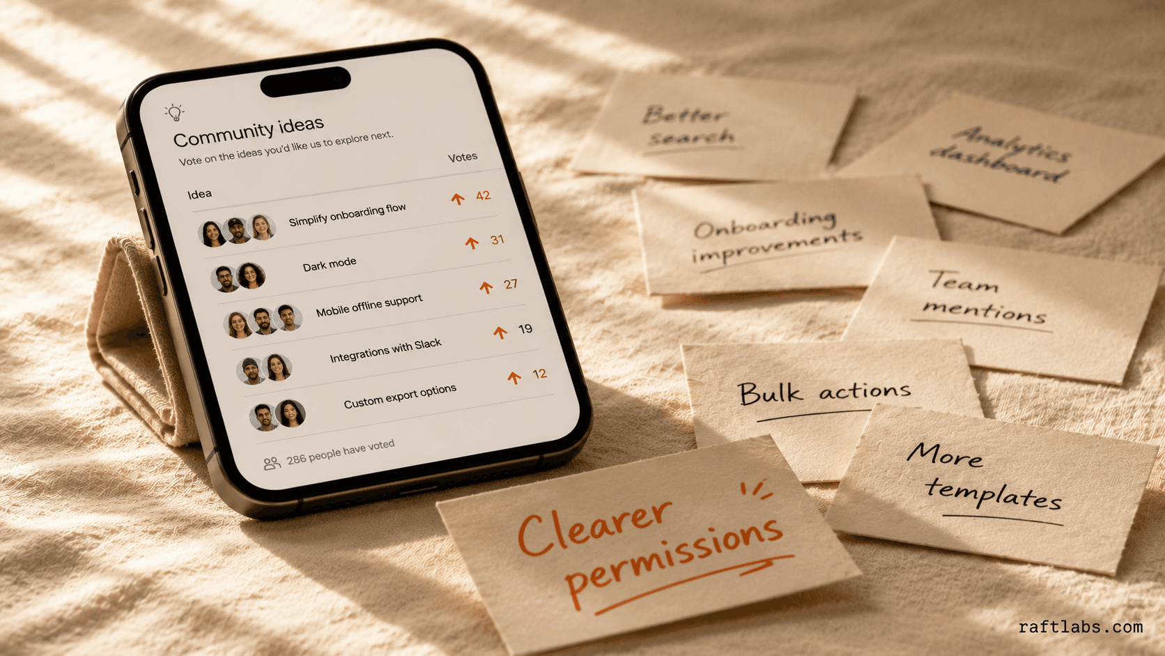 PSi app allows thousands of people to talk about and decide what are the impactful ideas