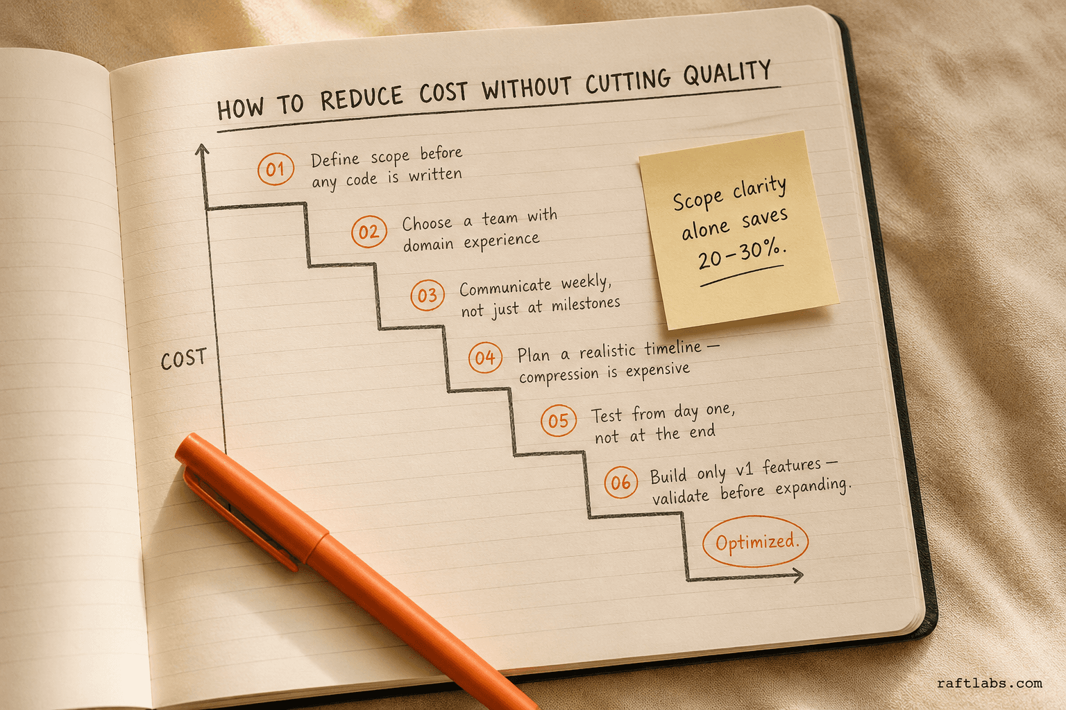 6 ways to reduce custom software development cost without cutting quality