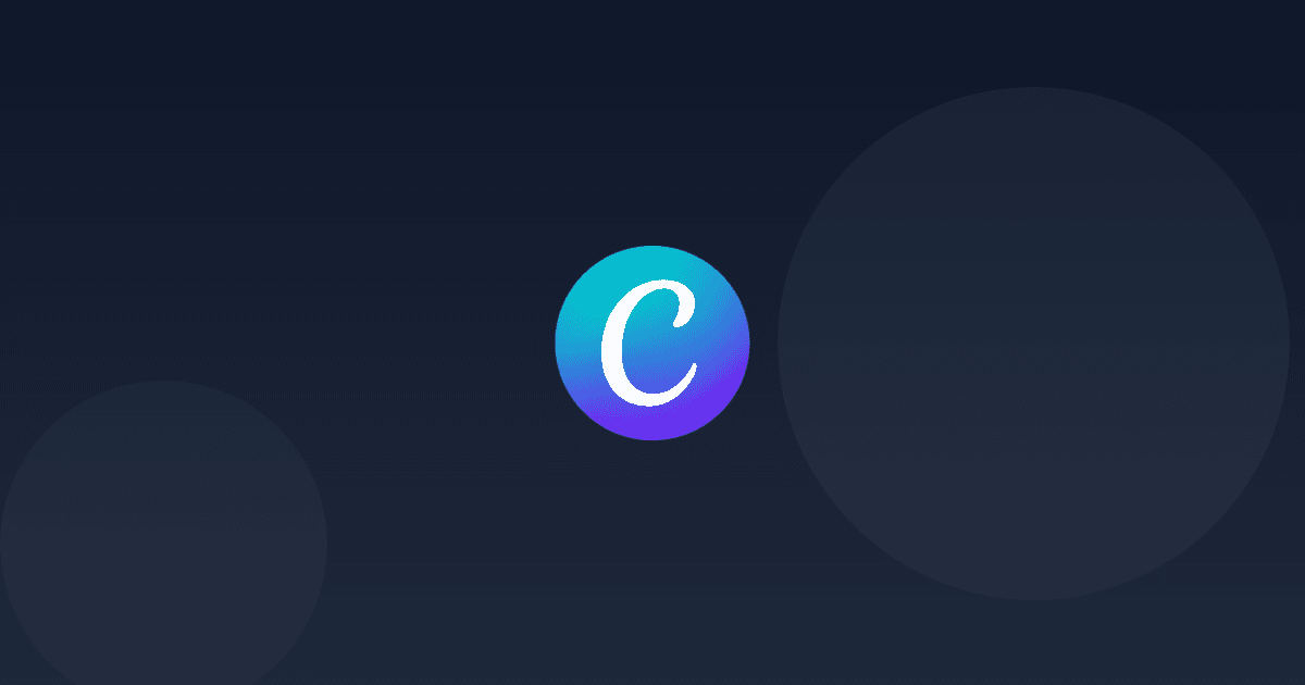 Browser-based design editor interface with canvas and templates panel