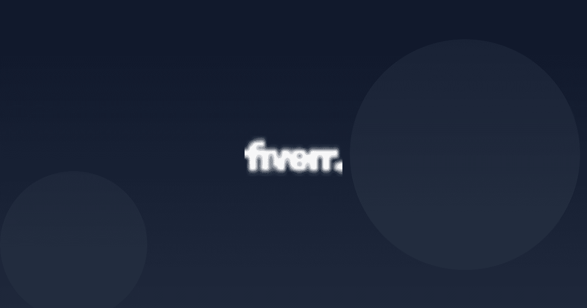 Freelance marketplace app interface showing service gig listings and seller profiles