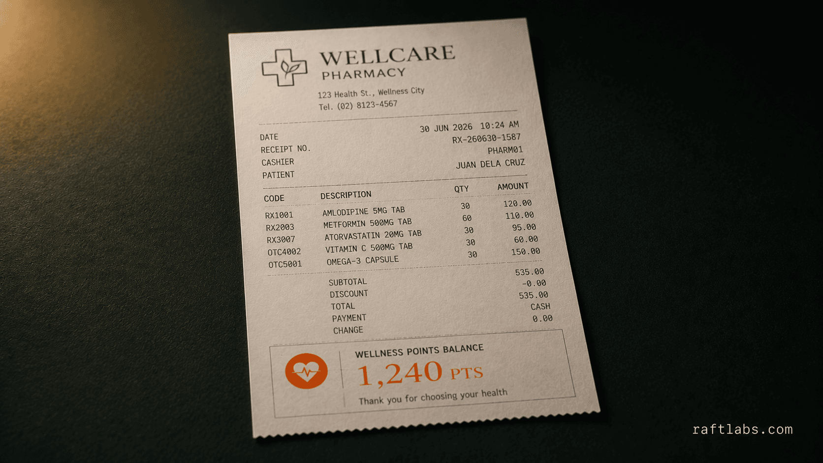 POS Loyalty Program for Healthcare Industry