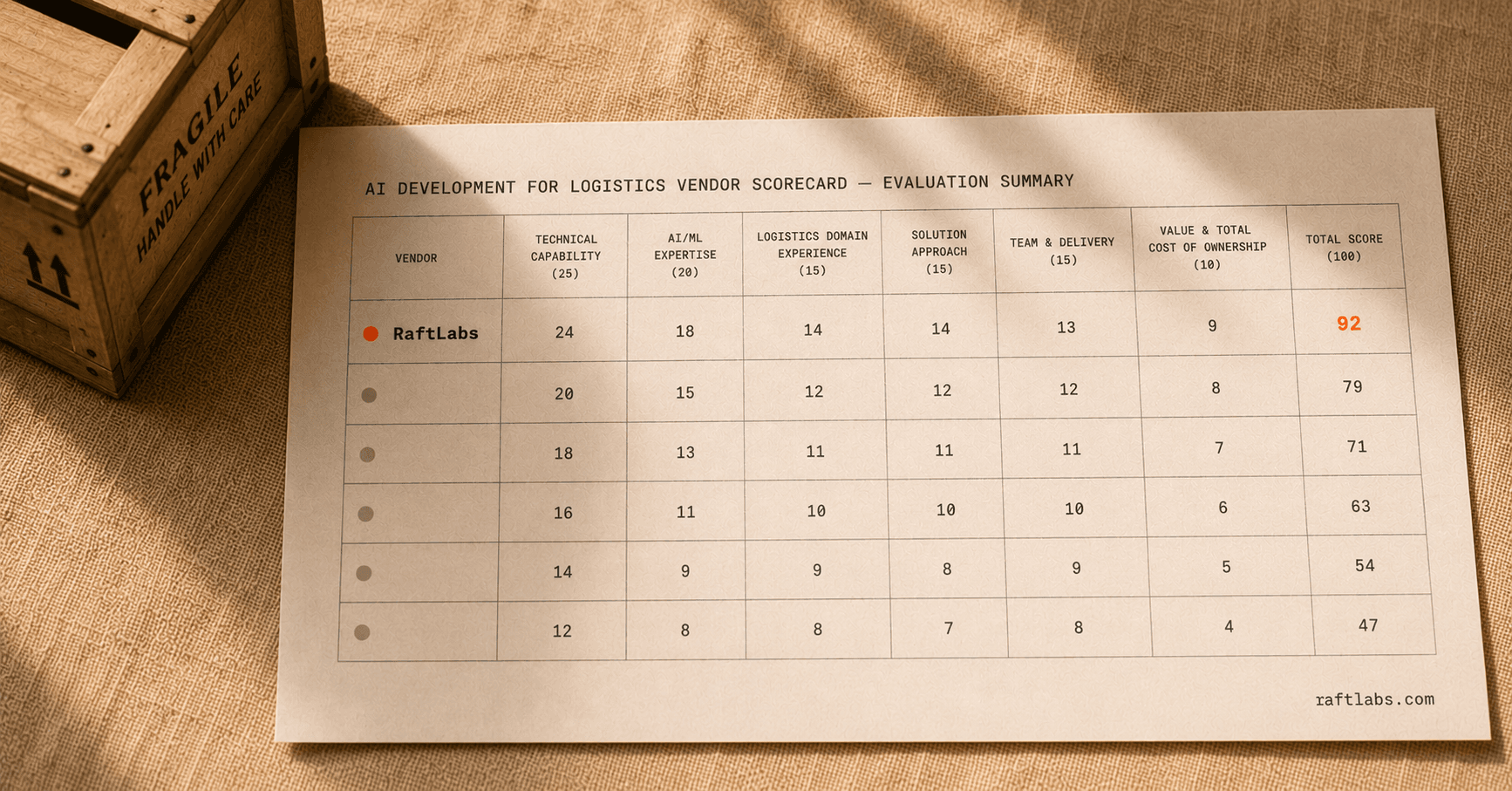 Top AI development companies for logistics in 2026 (vetted shortlist)