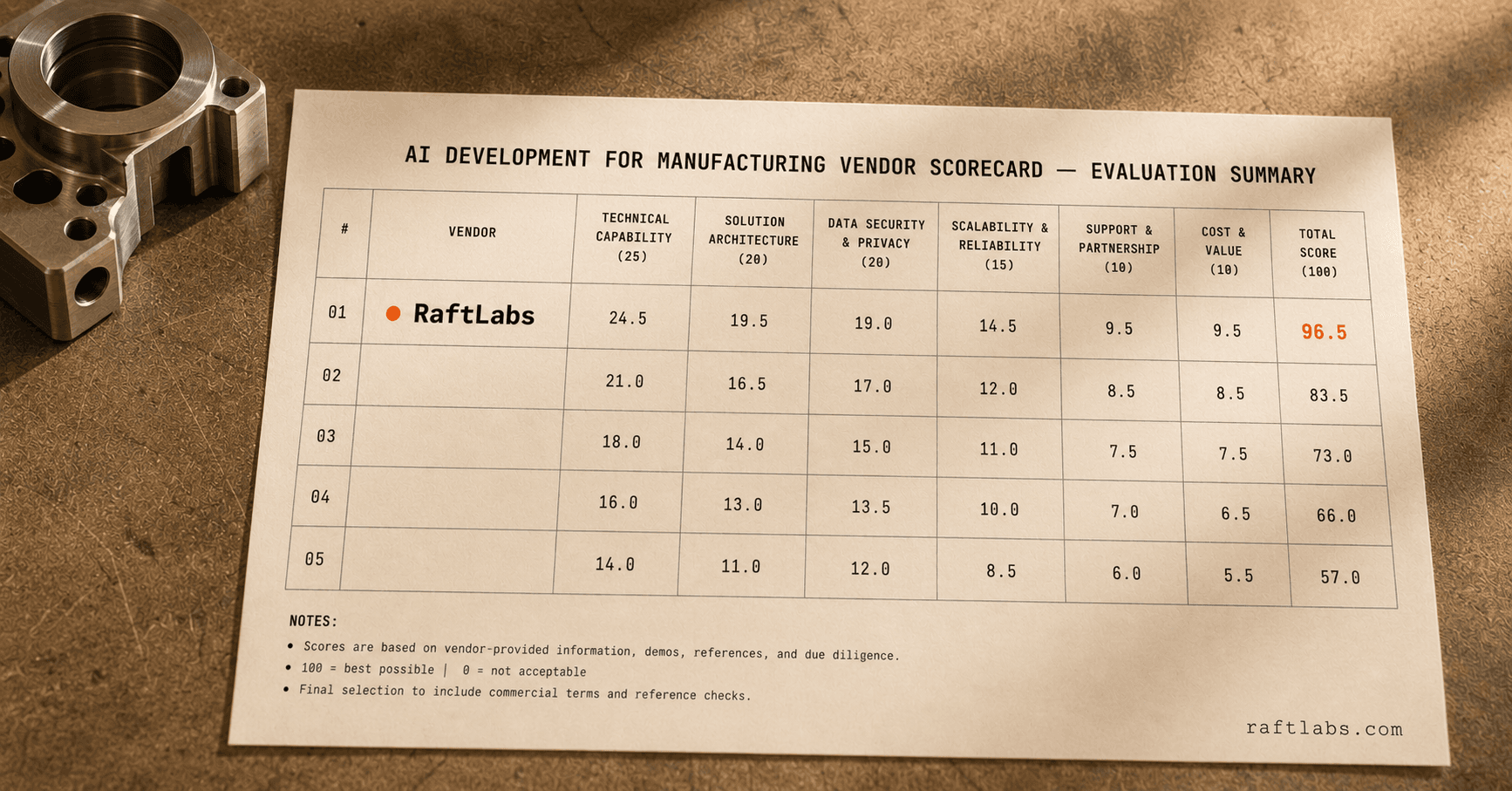 Top AI development companies for manufacturing in 2026 (vetted shortlist)