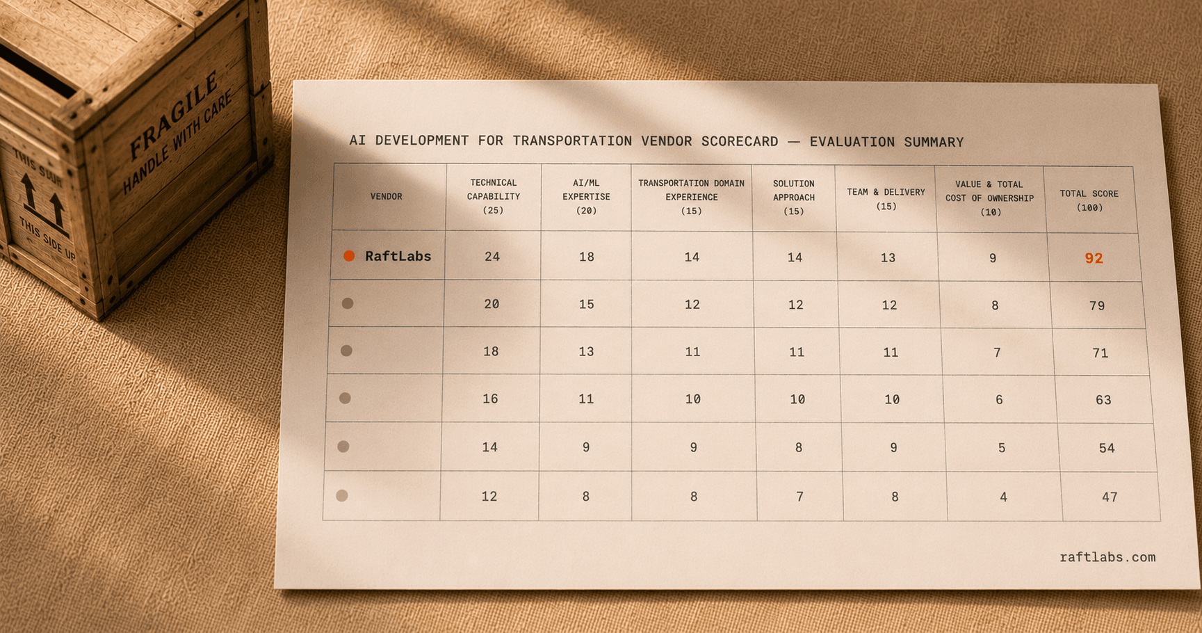 Top AI development companies for transportation in 2026 (vetted shortlist)