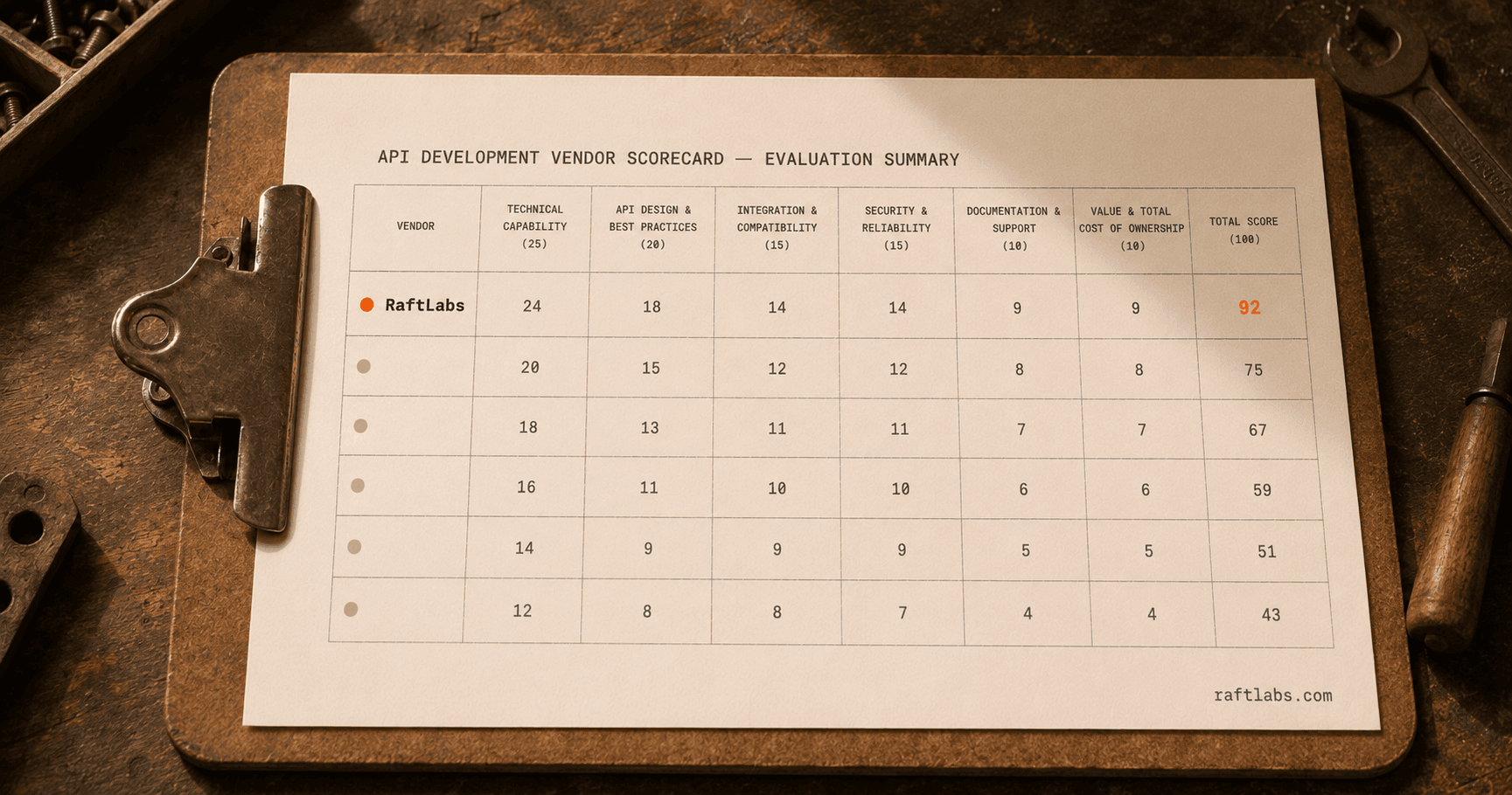 Top API development companies in 2026 (vetted shortlist)