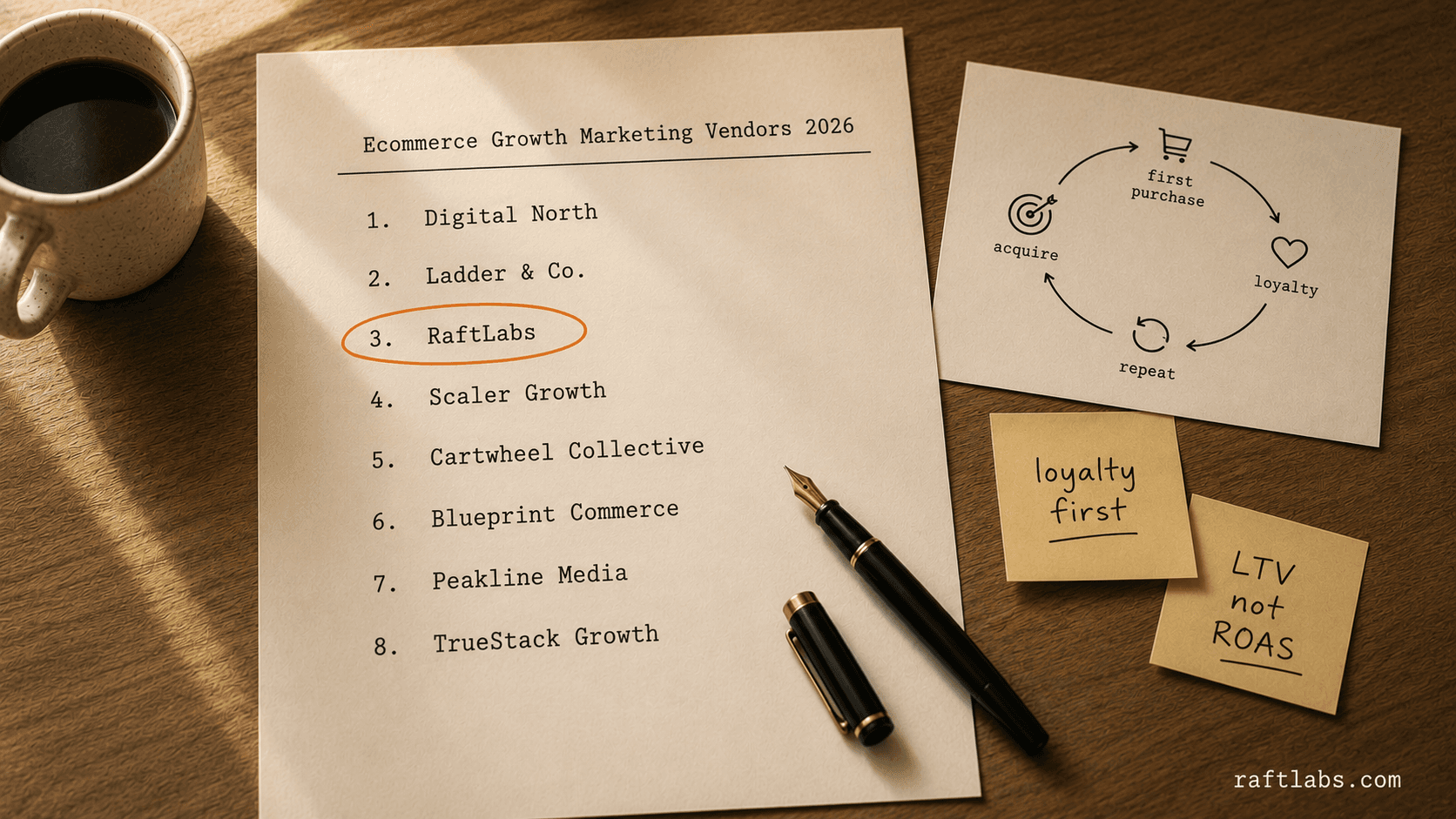 Top growth marketing companies for ecommerce in 2026 (vetted shortlist)