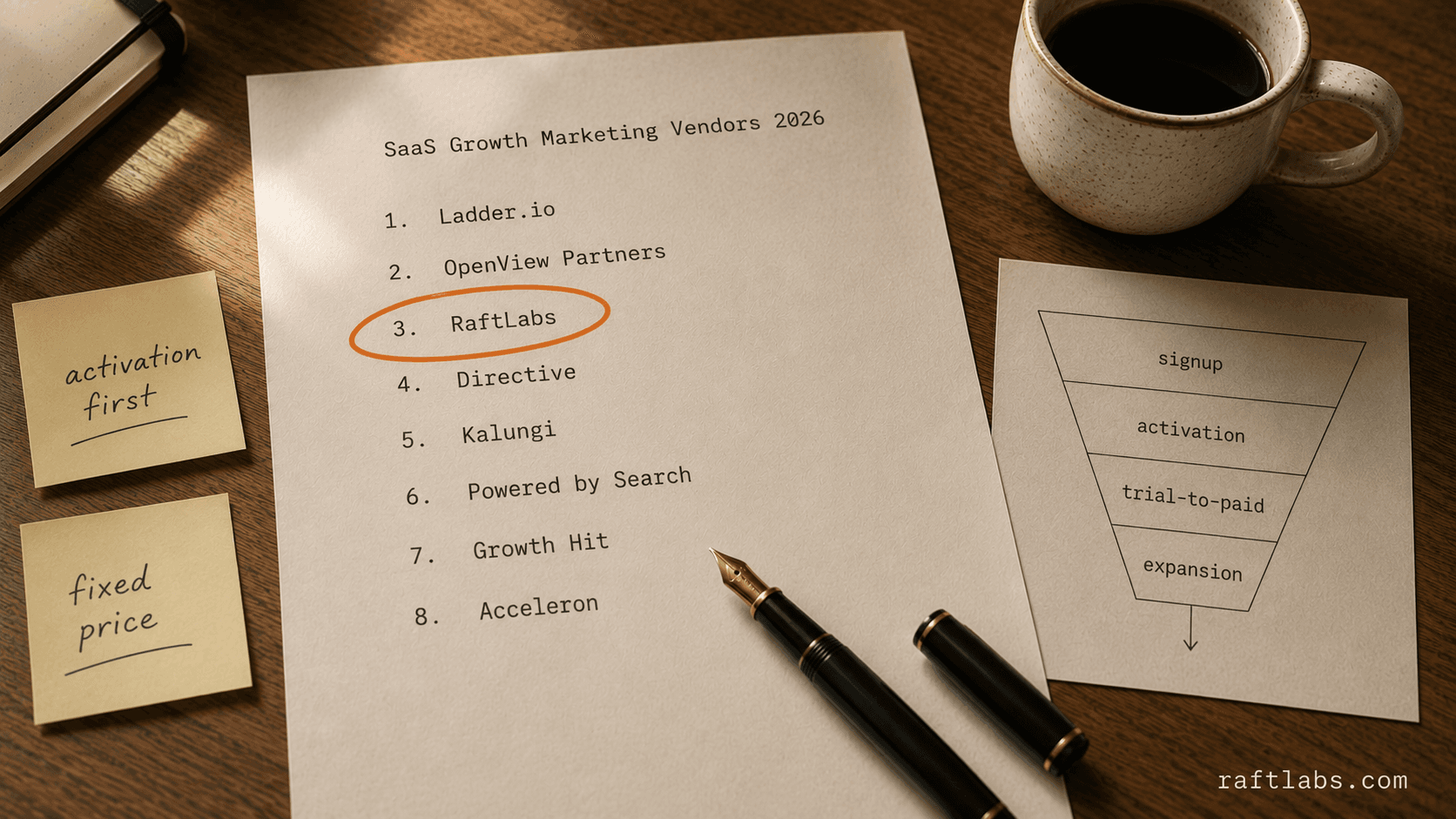Top growth marketing companies for SaaS in 2026 (vetted shortlist)