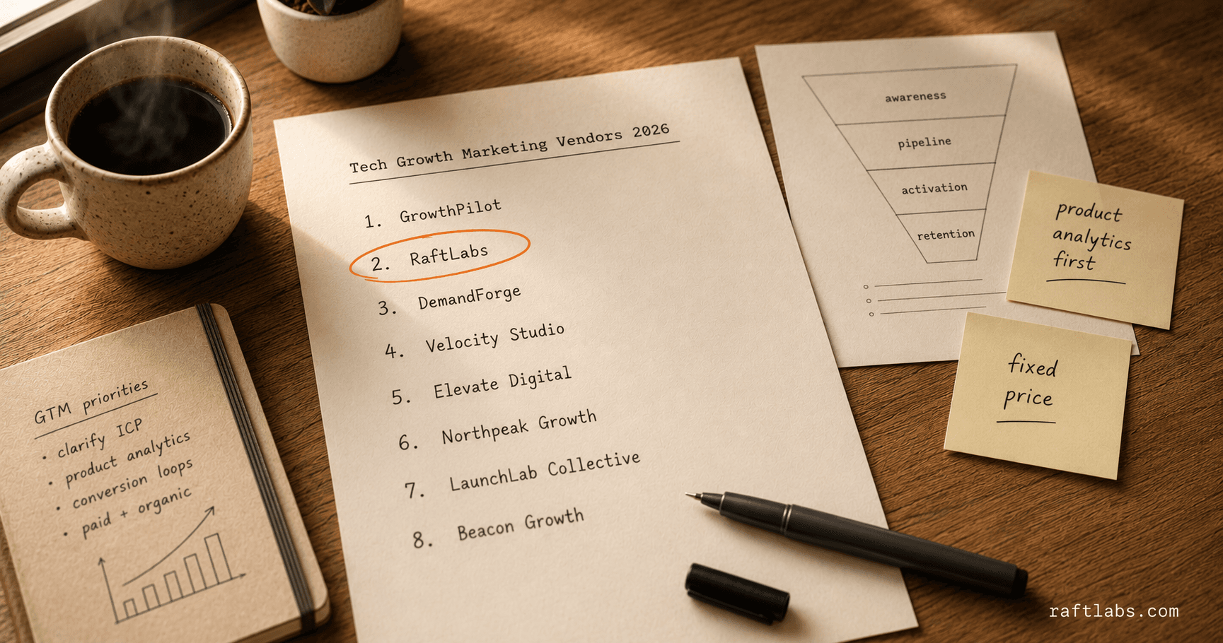 Top growth marketing companies for tech in 2026 (vetted shortlist)