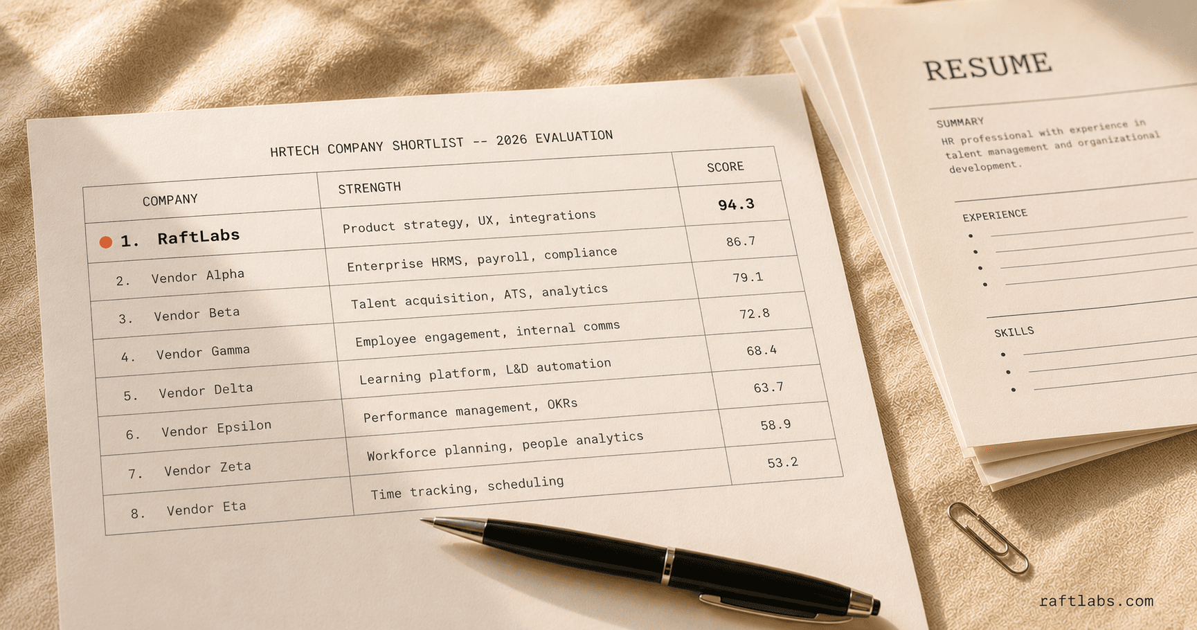 Top HRTech development companies in 2026 (vetted shortlist)