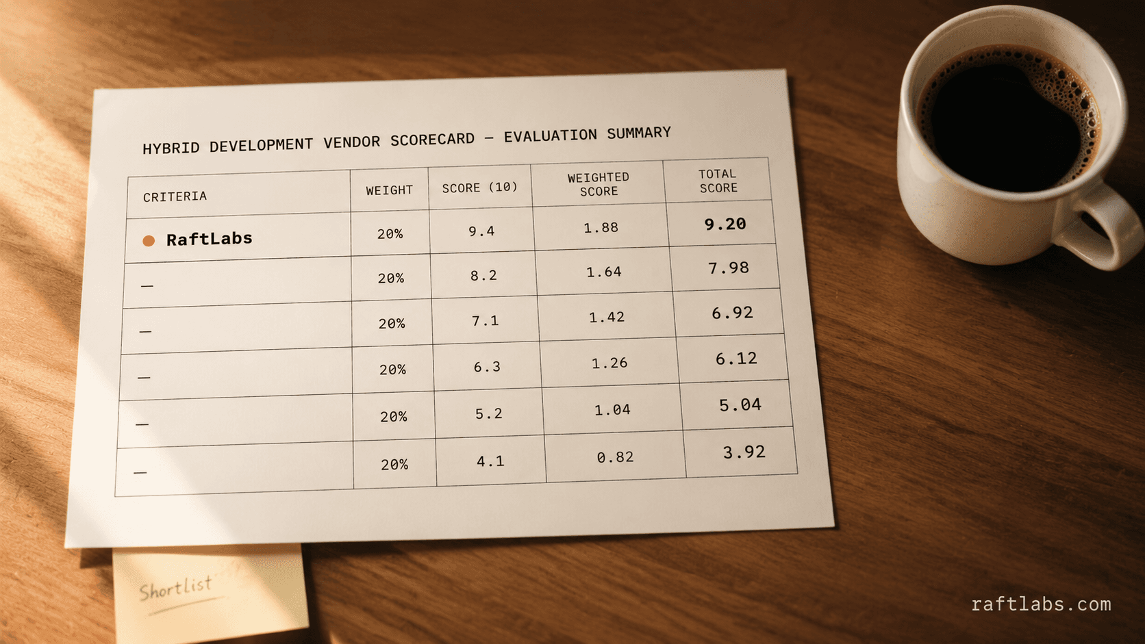 Best hybrid app development companies in 2026 (vetted shortlist)