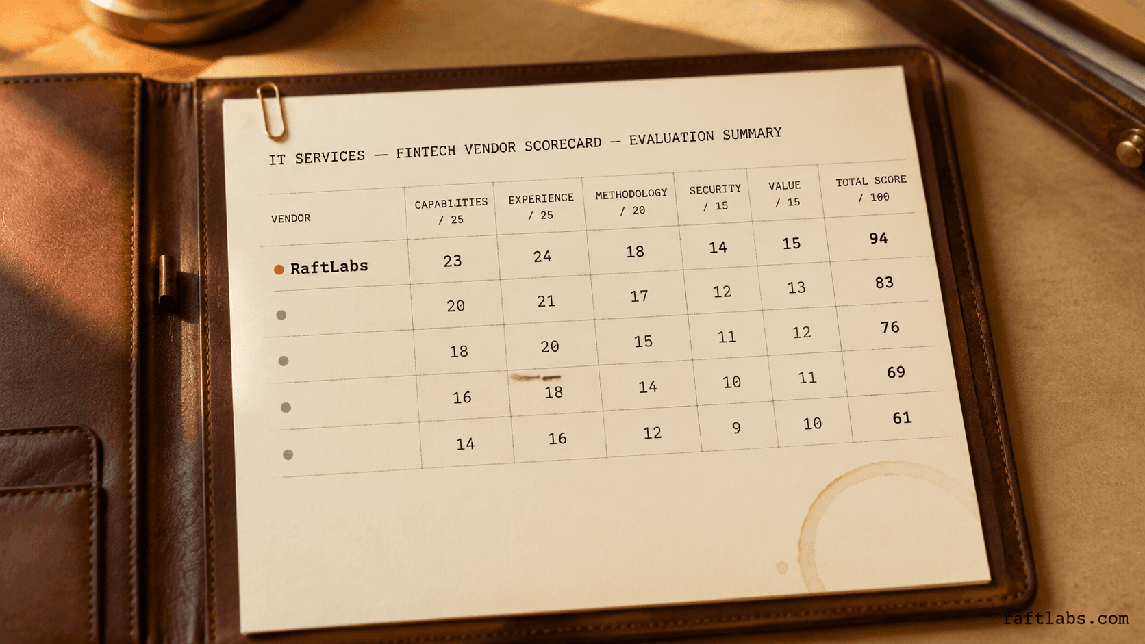 Top IT services companies for FinTech in 2026 (vetted shortlist)