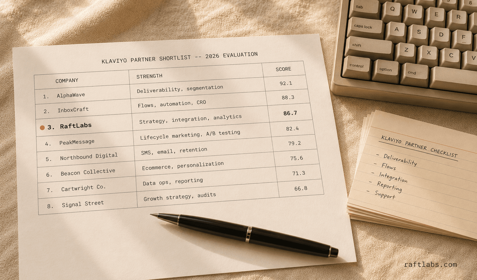 Top Klaviyo development companies in 2026 (vetted shortlist)