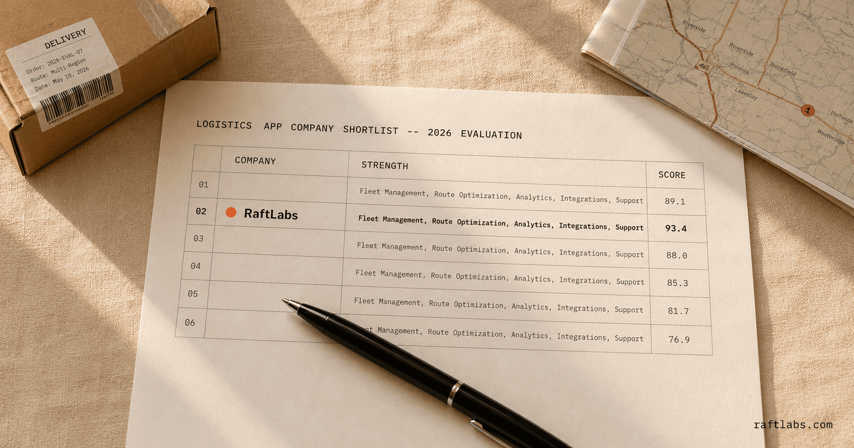 Top mobile app development companies for logistics in 2026 (vetted shortlist)