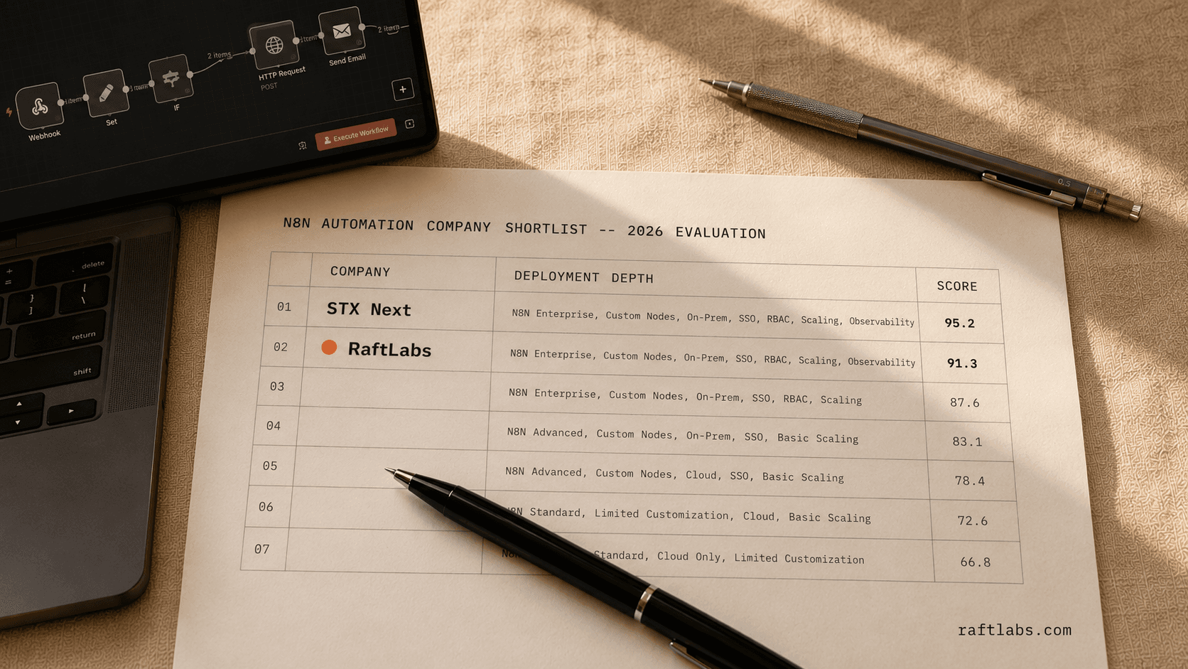 Top n8n automation companies in 2026 (vetted shortlist)