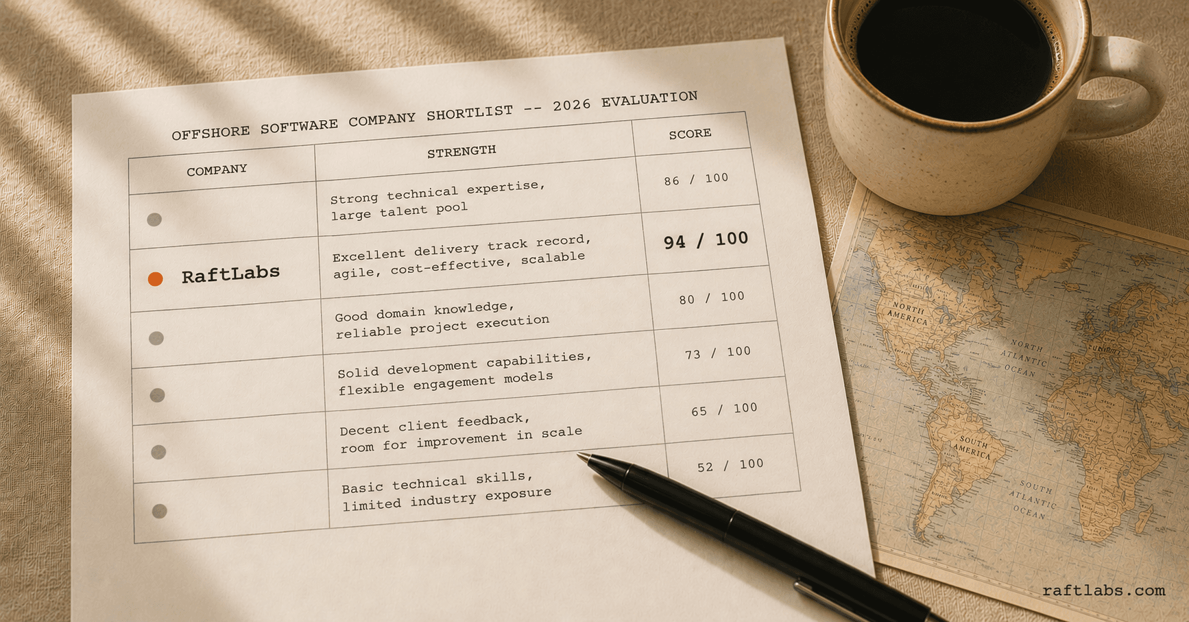 Top offshore software development companies in 2026 (vetted shortlist)
