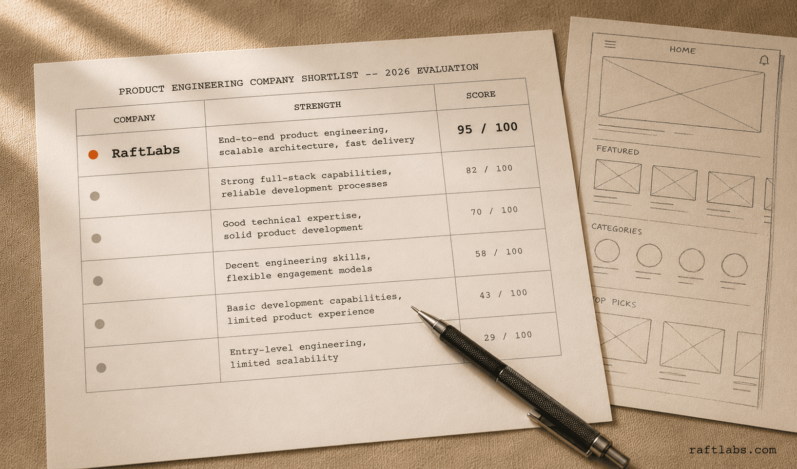 Top product engineering companies in 2026 (vetted shortlist)
