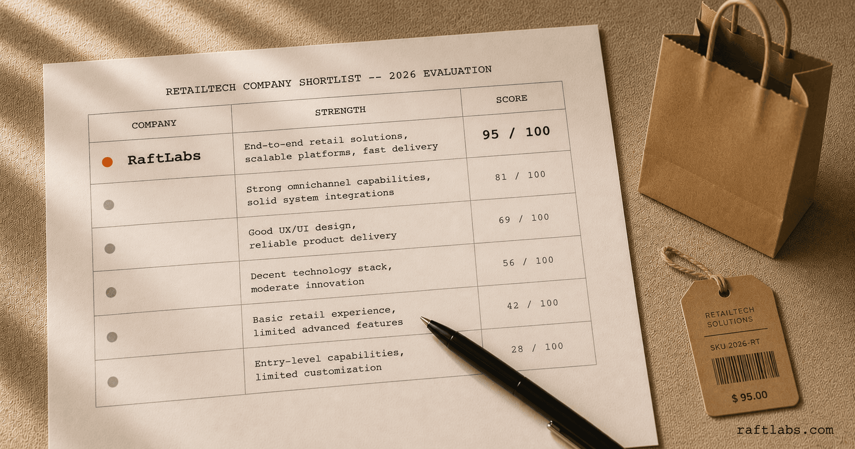 Top RetailTech development companies in 2026 (vetted shortlist)