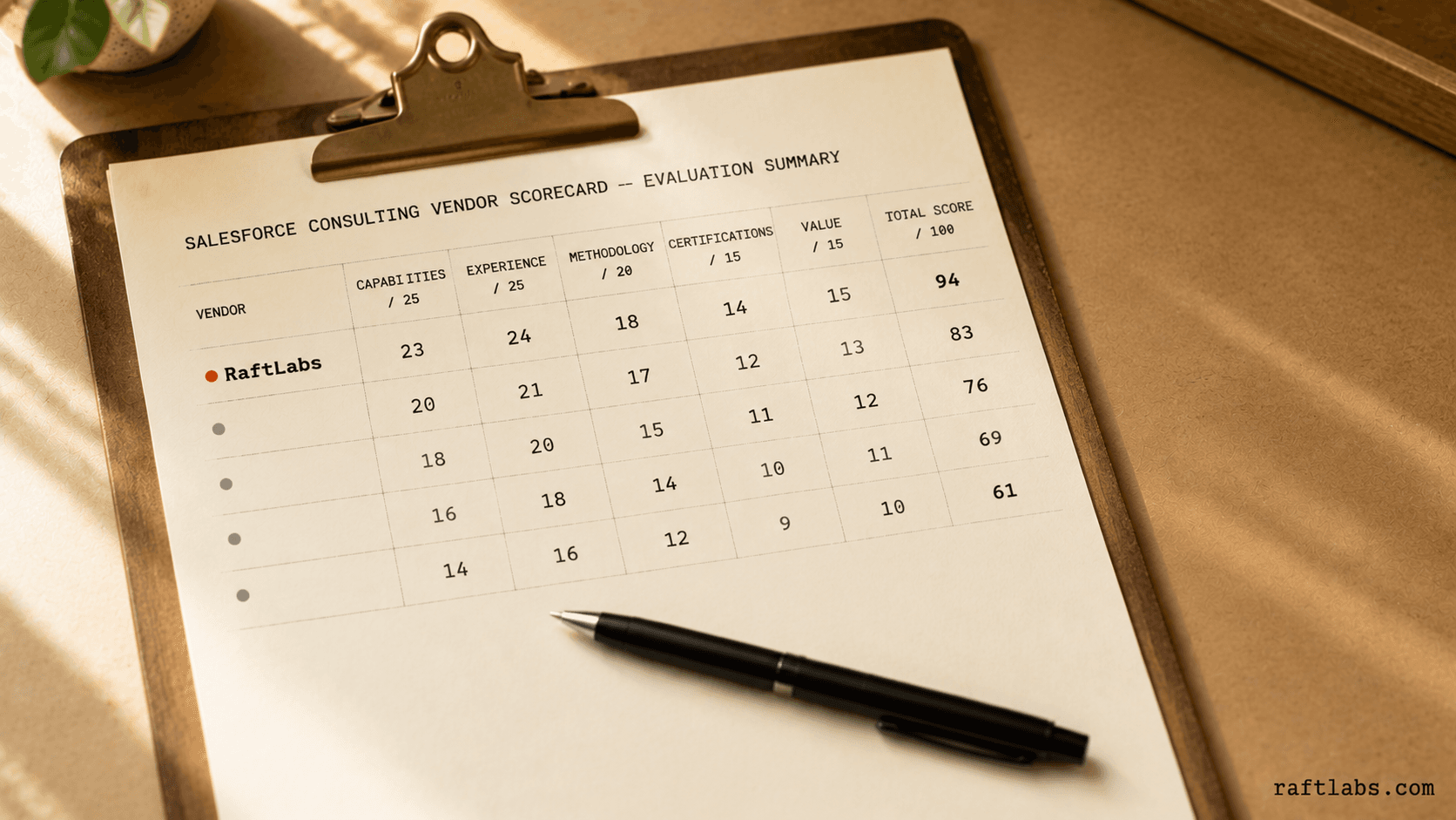 Top Salesforce consulting companies in 2026 (vetted shortlist)